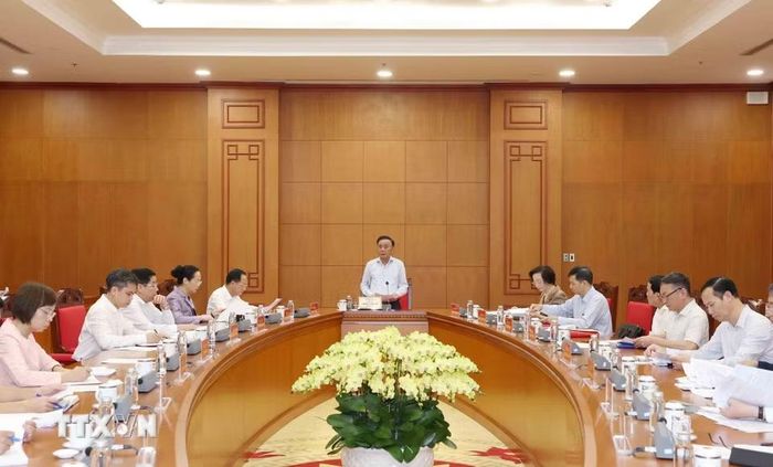 Phiên họp lần thứ nhất Ban Chỉ đạo Trung ương kỷ niệm các ngày lễ lớn và sự kiện lịch sử quan trọng của đất nước giai đoạn 2026-2030. (Ảnh: Phương Hoa/TTXVN)