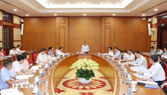 Phiên họp lần thứ nhất Ban Chỉ đạo Trung ương kỷ niệm các ngày lễ lớn và sự kiện lịch sử quan trọng của đất nước giai đoạn 2026-2030. (Ảnh: Phương Hoa/TTXVN)