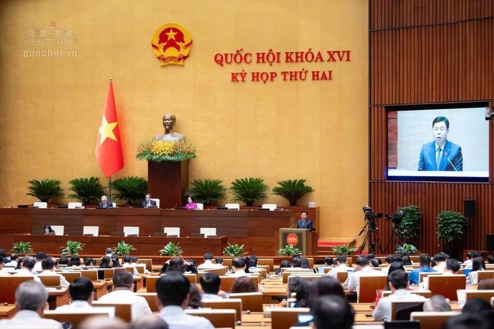 Quang cảnh hội trường. (Ảnh: Quốc hội)