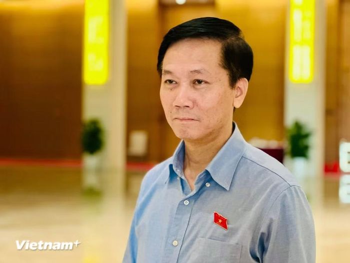 Phó Chủ nhiệm Ủy ban Văn hóa và Xã hội Lâm Văn Đoan. (Ảnh: PV/Vietnam+)
