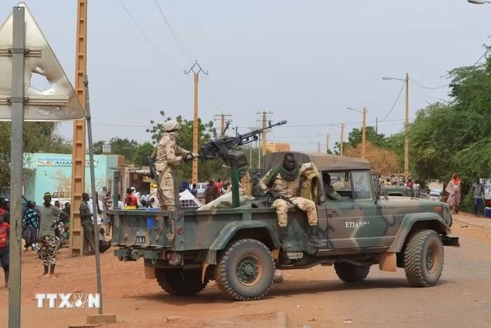 Binh sỹ Mali tuần tra tại khu vực Gao. Ảnh tư liệu: AFP/ TTXVN