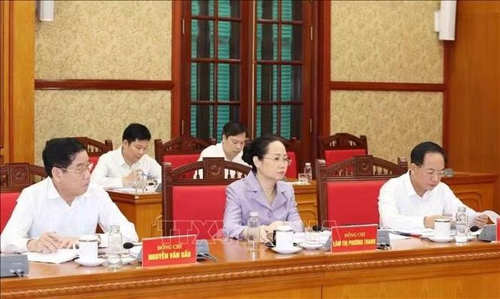Thành viên Ban Chỉ đạo Trung ương kỷ niệm các ngày lễ lớn và sự kiện lịch sử quan trọng của đất nước giai đoạn 2026 - 2030 tham dự phiên họp. Ảnh: Phương Hoa/TTXVN