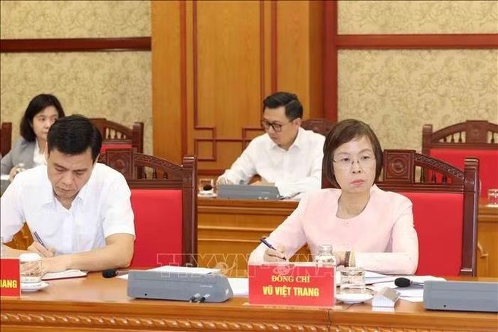 Thành viên Ban Chỉ đạo Trung ương kỷ niệm các ngày lễ lớn và sự kiện lịch sử quan trọng của đất nước giai đoạn 2026 - 2030 tham dự phiên họp. Ảnh: Phương Hoa/TTXVN