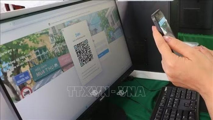 Phần mềm nền tảng dữ liệu dùng chung được VNPT hỗ trợ trang bị trong Mô hình khu vực thông minh tại Khu vực 4, phường Vị Tân, thành phố Cần Thơ. Ảnh: Duy Khương/TTXVN