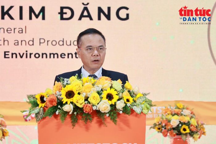 Ông Phạm Kim Đăng, Phó Cục trưởng Cục Chăn nuôi và Thú y (Bộ Nông nghiệp và Môi trường), phát biểu tại sự kiện.