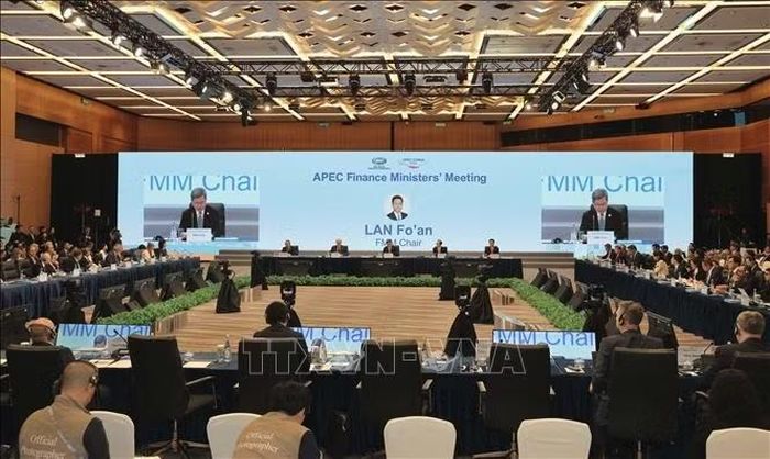 Quang cảnh lễ khai mạc hội nghị. Ảnh: Xuân Vịnh/PV TTXVN tại Hong Kong (Trung Quốc)