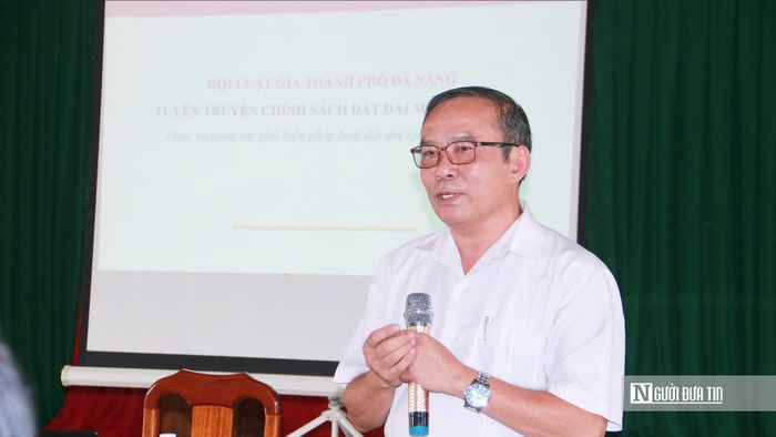 Ông Nguyễn Bá Sơn cho biết Hội Luật gia thành phố Đà Nẵng sẽ tăng cường bồi dưỡng kỹ năng tư vấn, hòa giải cho đội ngũ luật gia.