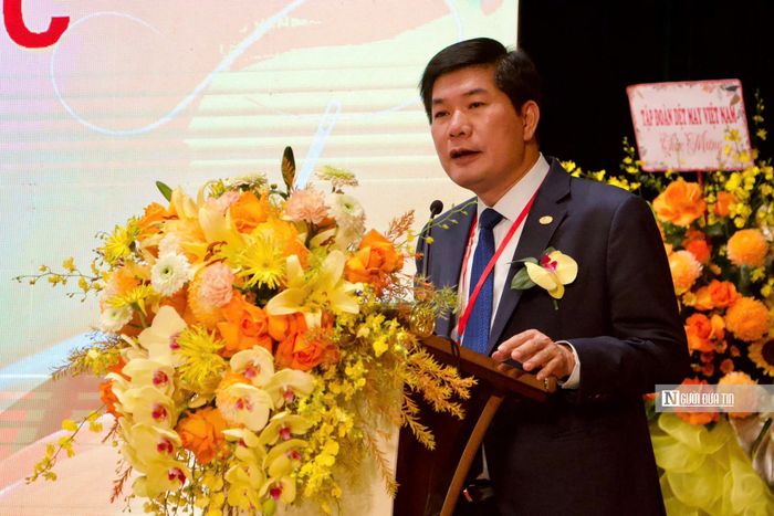 Ông Cao Hữu Hiếu, Tổng Giám đốc Tập đoàn Dệt may Việt Nam (Vinatex) (Ảnh: Việt Anh).