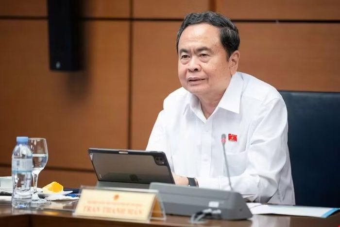 Chủ tịch Quốc hội Trần Thanh Mẫn. Ảnh: CTTĐT Quốc hội.