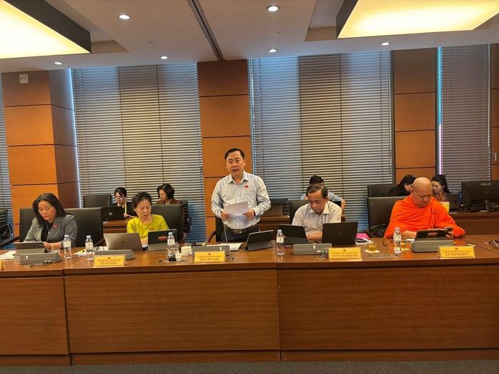 Đại biểu Đào Chí Nghĩa (Đoàn Cần Thơ). Ảnh: Thắng Trung/Bnews/vnanet.vn