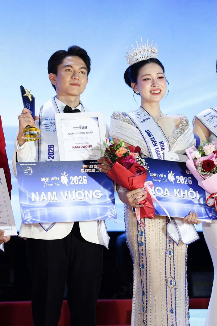 Hoa khôi và Nam vương Sinh viên thanh lịch 2026