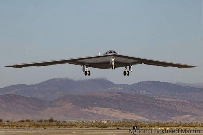 Máy bay ném bom tàng hình B-21 Raider. Nguồn: Lockheed Martin