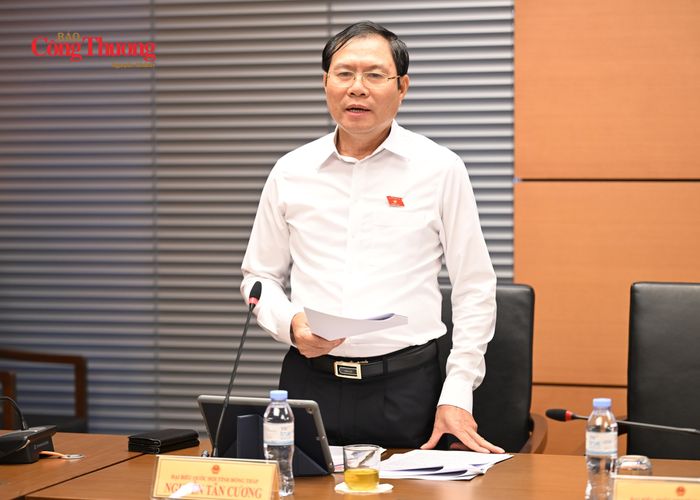 Đại tướng Nguyễn Tân Cương (Đoàn đại biểu Quốc hội tỉnh Đồng Tháp).