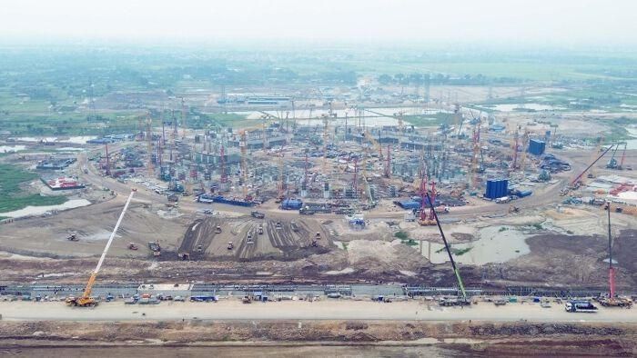 Một trong những điểm nhấn của dự án Olympic Ngọc Hồi là quần thể sân vận động Hùng Vương với sức chứa dự kiến lên tới 135.000. Ảnh: Hạ Vũ.