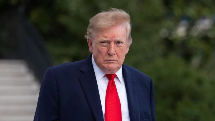Tổng thống Mỹ Donald Trump - Ảnh: Getty Images