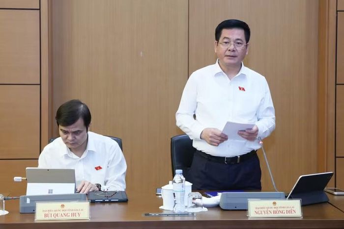 Phó Chủ tịch Quốc hội Nguyễn Hồng Diên đề nghị cơ quan soạn thảo cần rà soát toàn diện, tập trung vào những nội dung thực sự cấp thiết, đã rõ về cơ sở chính trị, pháp lý và thực tiễn. Ảnh: Đoàn ĐBQH tỉnh Gia Lai