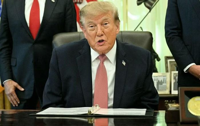 Tổng thống Mỹ Donald Trump tại Nhà Trắng ngày 20-10. Ảnh: AFP