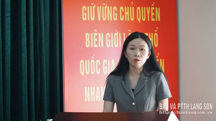Lãnh đạo Sở Ngoại vụ phát biểu tại hội nghị
