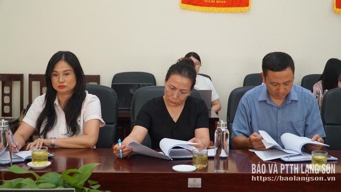 Cán bộ, công chức, viên chức Sở Ngoại vụ tham gia hội nghị tập huấn