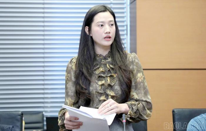 Đại biểu Sí Thị Mai Anh tham gia ý kiến vào dự án Luật sửa đổi, bổ sung một số điều của Luật Phòng, chống tác hại của thuốc lá.
