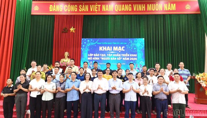Các đại biểu tham dự lớp tập huấn.