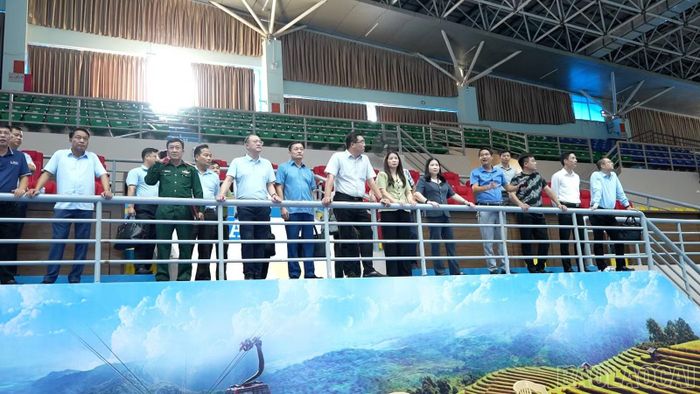 Kiểm tra điều kiện cơ sở vật chất, trang thiết bị phục vụ thi đấu tại các địa điểm tổ chức Đại hội Thể dục - Thể thao tỉnh Lào Cai lần thứ I, năm 2026.