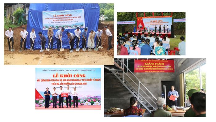 Chăm lo đời sống Nhân dân, hỗ trợ các hộ khó khăn có điều kiện ổn định cuộc sống là nhiệm vụ được phường Lào Cai đặc biệt quan tâm.