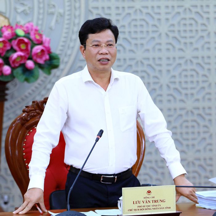 Phó Bí thư Tỉnh ủy, Chủ tịch HĐND tỉnh Lâm Đồng Lưu Văn Trung