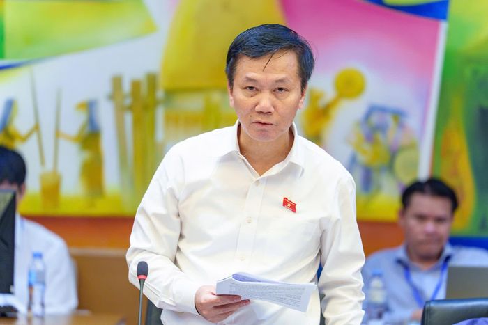 Đại biểu Lâm Văn Đoan, Đoàn ĐBQH tỉnh Lâm Đồng nêu ý kiến