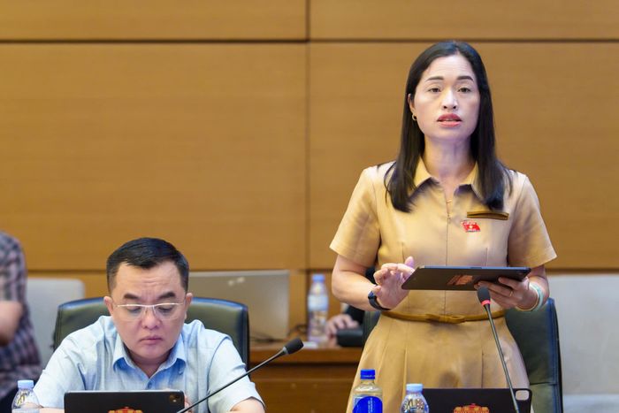 Đại biểu Cil Bri, Đoàn ĐBQH tỉnh Lâm Đồng nêu ý kiến