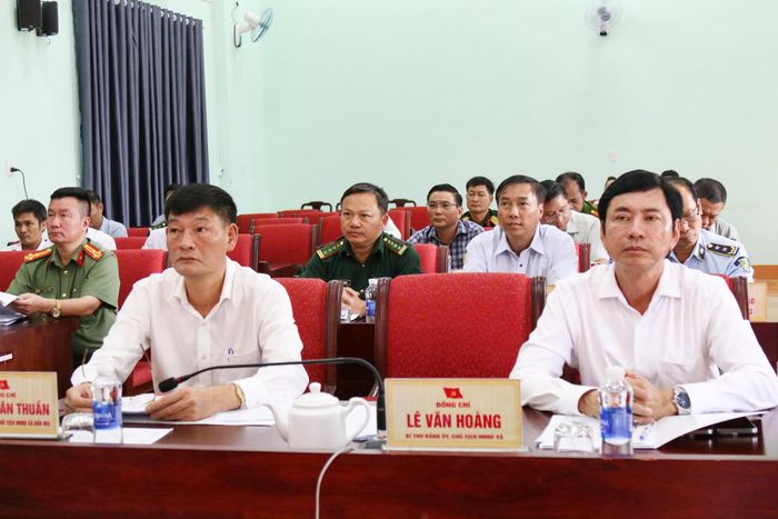 Đại diện các địa phương khu vực biên giới tỉnh Lâm Đồng tham dự hội nghị