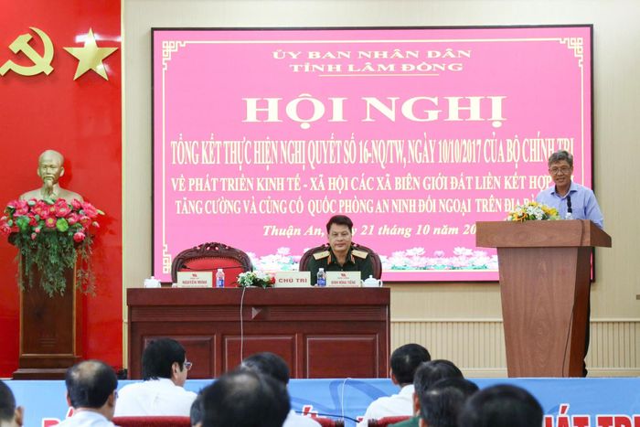 Tỉnh ủy viên, Phó Chủ tịch UBND tỉnh Nguyễn Minh nhấn mạnh, việc thực hiện Nghị quyết số 16-NQ/TW là trách nhiệm của toàn hệ thống chính trị