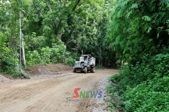Xây dựng tuyến đường thuộc Tiểu dự án 1, Dự án 4 của Chương trình MTQG 1719 tại xã Mường Bú.