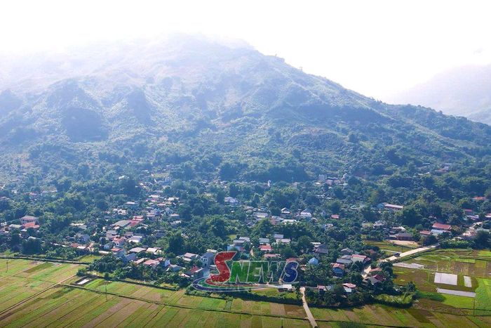 Một góc xã Mường Bú.