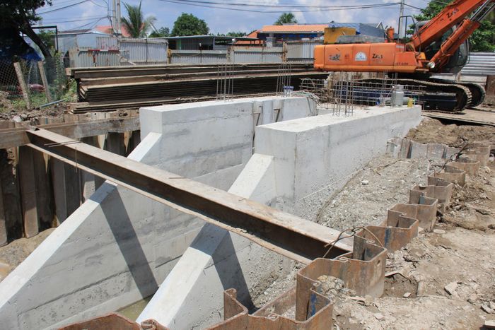 Cống 26/3 sắp hoàn thành đưa vào vận hành.