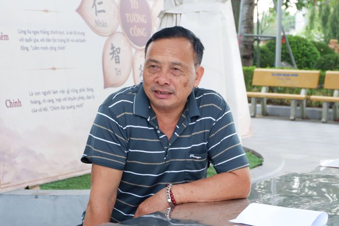 Ông Nguyễn Thế Bách chia sẻ về định hướng phát triển của đền