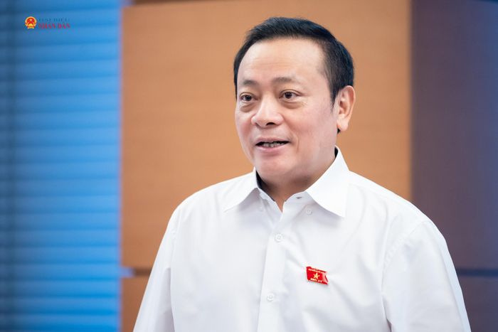 ĐBQH Lê Văn Khảm (TP. Hồ Chí Minh) phát biểu