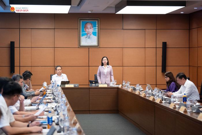 Toàn cảnh phiên thảo luận tại Tổ 2, Đoàn ĐBQH TP. Hồ Chí Minh