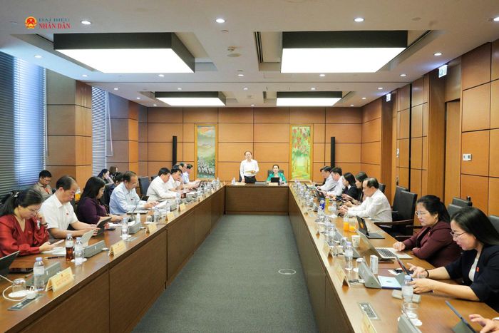 Toàn cảnh phiên họp Tổ 11 (Khánh Hòa, Quảng Ngãi, Thái Nguyên)
