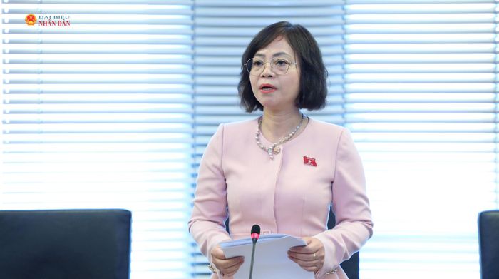 ĐBQH Nguyễn Thanh Cầm (Đồng Tháp) phát biểu
