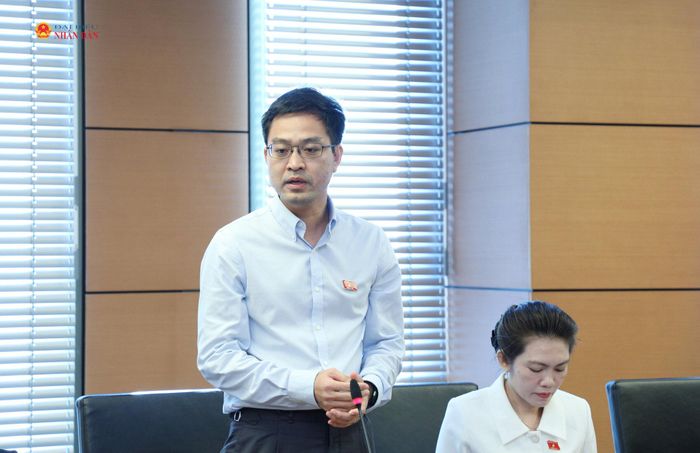 ĐBQH Lê Trung Quân (Đồng Tháp) phát biểu