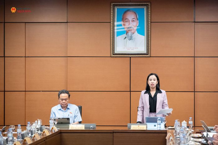 ĐBQH Võ Ngọc Thanh Trúc (TP. Hồ Chí Minh) phát biểu