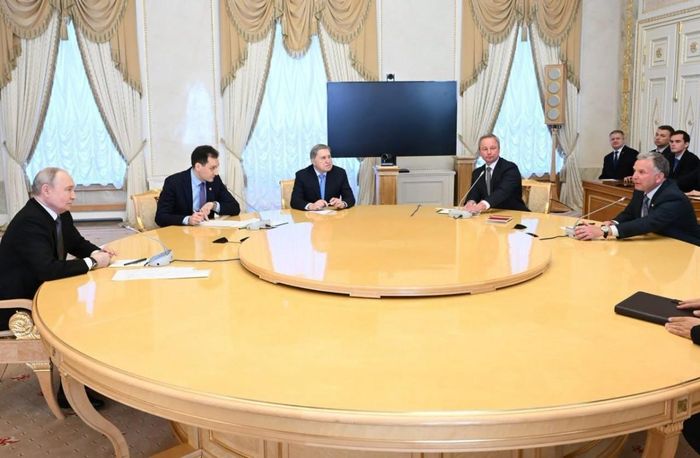 Quang cảnh cuộc gặp ngày 21/10. Ảnh: Điện Kremlin