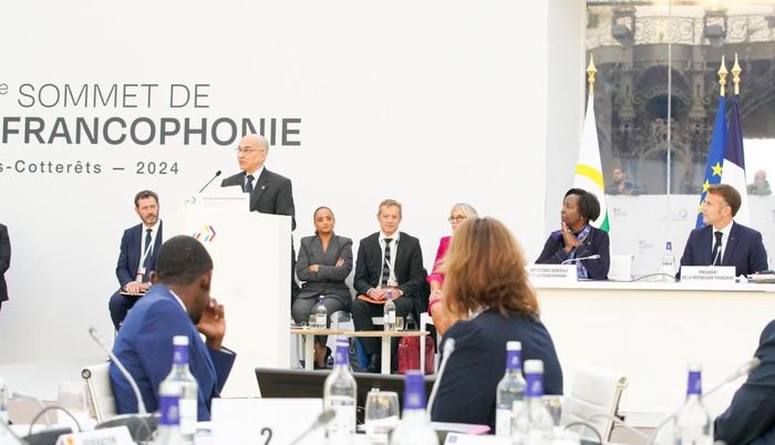 Hội nghị Thượng đỉnh Pháp ngữ 2024, tại Villiers-Cottéret, Pháp. Ảnh: Organisation internationale de la Francophonie
