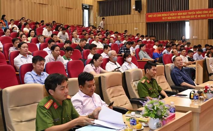 Các đại biểu tham dự buổi tập huấn.