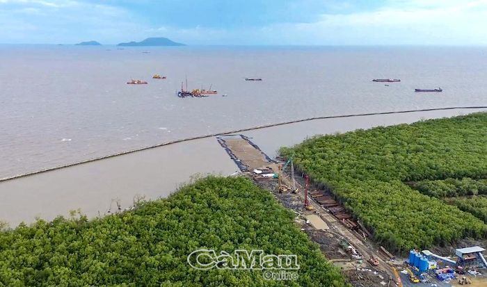 Tuyến đường ra đảo Hòn Khoai đang được Cà Mau triển khai quyết liệt.