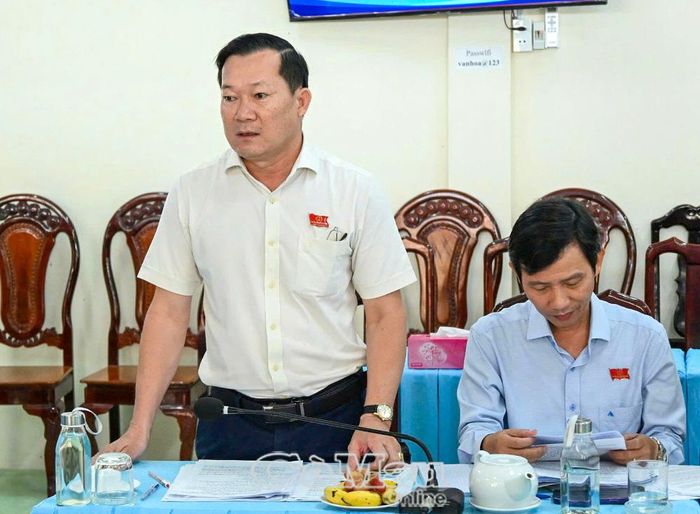 Ông Đỗ Hoà Hợp, Phó Trưởng ban Văn hoá - Xã hội HĐND tỉnh, Phó Trưởng đoàn giám sát, đề nghị rà soát nhu cầu thực tế để sắp xếp, đầu tư hiệu quả.