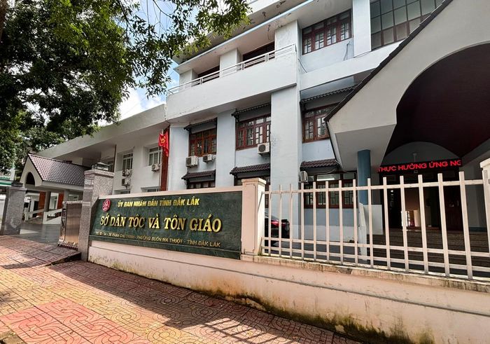 Trụ sở Sở Dân tộc và Tôn giáo tỉnh Đắk Lắk. Ảnh: XUÂN HỒNG
