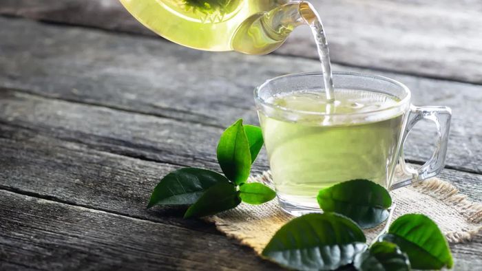 Trà xanh chứa catechin, nhóm polyphenol có đặc tính chống oxy hóa