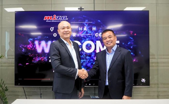 Đại diện của Quỹ đầu tư Brookland và Công ty Cổ phần Miza (HOSE: MZG) tại buổi lễ ký kết.